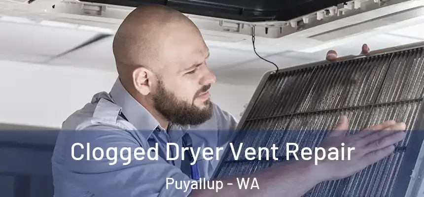  Clogged Dryer Vent Repair Puyallup - WA
